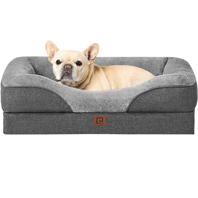 Sofá cama para perros EHEYCIGA, de espuma viscoelástica, ortopédico, impermeable, 30 x 20 x 6,5 cm