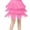 Hot Pink, variant on Toddler Dresses Kids Tassel Dance Skirt Latin Ballroom Layered Fringe Dancewear Purple Party Dress For Kid 14 Years-15 Years