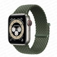 thumbnail image 6 of ALMNVO Compatible with Braided Solo Loop Apple Watch Band 44mm 40mm 45mm 38mm 42mm  41mm 49mm Ultra for Women Men, Elastic Band Nylon Wristbands Strap for iWatch Series 8 7 SE 6 5 4 3 2 1 Accessories, 6 of 11