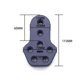 thumbnail image 3 of 1 buje de suspensión de tubo, pieza de modificación de 7 orificios, amortiguador de goma de 11mm de diámetro interior azul Zulema Buje colgante de escape, 3 of 7