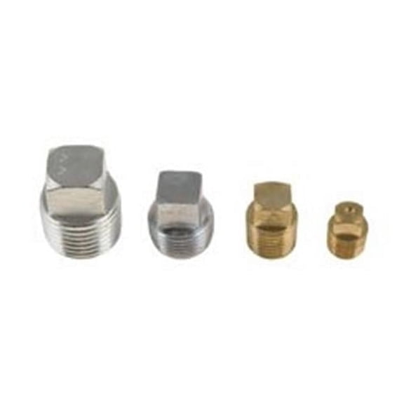Pipe Plug Assortment, Silver & Zinc-Plated