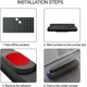 thumbnail image 3 of Temporary Parking Card for Car, Car Accessories Temporary Parking Phone Number Hidden Phone Number Plate Car Stickers, 3 of 5