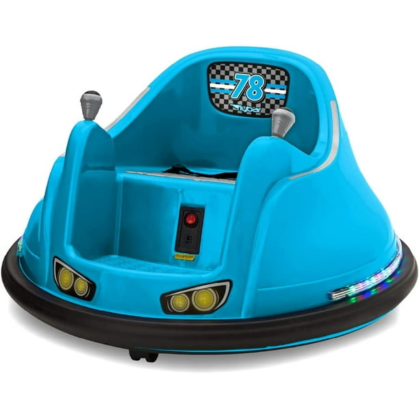 FunPark 6V Bumper Car for Toddlers, Electric Toddler Ride On Toys for
