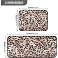thumbnail image 3 of GZHJMY Leopard Print Kitchen Rug Set of 2 Non Slip Washable Cushioned Anti-Fatigue Kitchen Mat Comfort Standing Floor Mat for Kitchen Washroom Bedroom Carpet Runner, 3 of 7