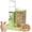 Green, variant on 2 in 1 Hamster Water Bottle No Drip Small Animal Water Dispenser Food Bowl for Syrian Dwarf Hamsters, Gerbils, Mouse, Hedgehog, Hamster Cage Accessories