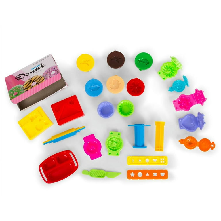 Kids Brain up DIY Model Clay Toys Kit House Play Candy Hamburger