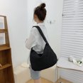 thumbnail image 3 of Bolsa Bolso acolchado femenino de gran capacidad para las axilas y el hombro (negro) Tmvgtek Para estrenar, 3 of 9