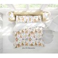 thumbnail image 1 of 3D Cute Animals Hand Drawn Pattern Quilt Cover Set Bedding Set Duvet Cover, 1 of 3