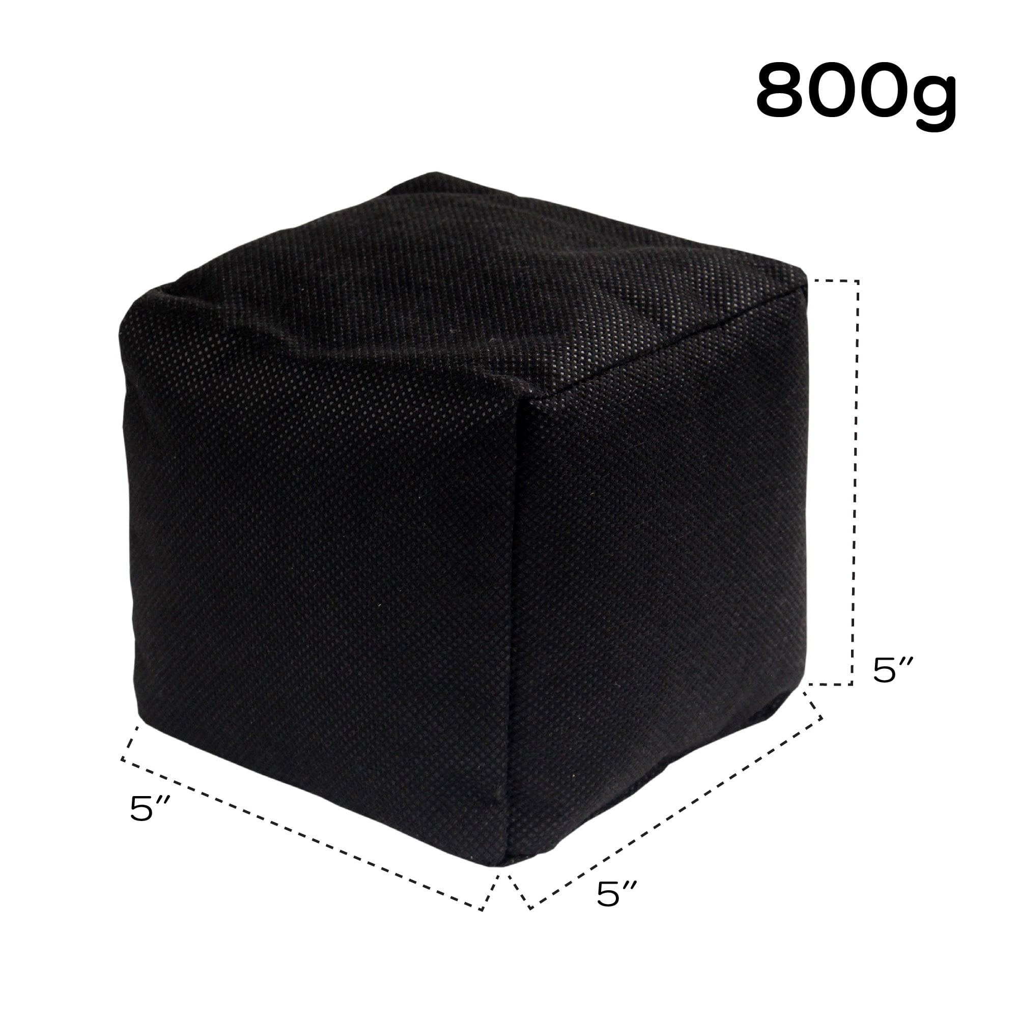 BambooMN Black Bamboo Charcoal Air Purifier Freshening Cube, 800 grams Bamboo Activated Carbon, 2 Pieces