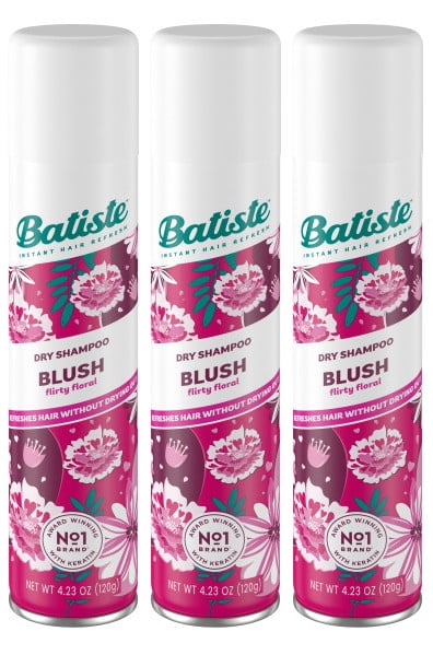 Batiste Dry Shampoo, Blush 6.73 oz (Pack of 3)