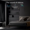 thumbnail image 4 of Vornado STRATA Compact Oscillating Fan with Remote, 19 Inch, High Velocity Air Circulator, Quiet Powerful Fan, 5 Speeds, Touch Control, Black, 4 of 6