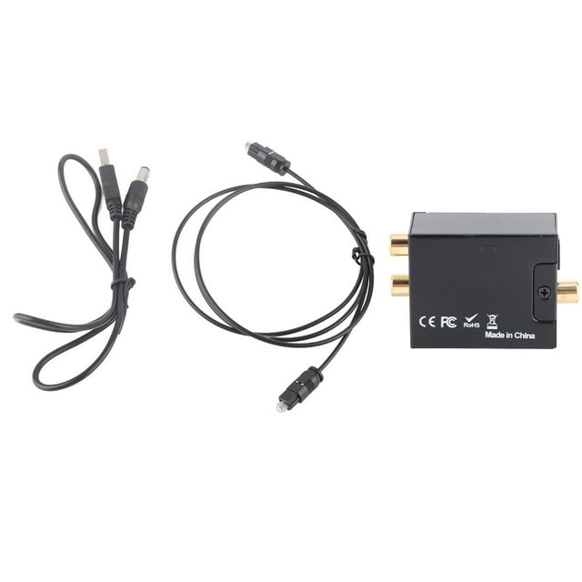 Convertidor de Sonido Digital ÓCTICO, ALEACIÓN DE ALUMINIO DE DOBLE Flexible Flexible A Un Convertidor Analógico de Aluminio Compact Universal para TV