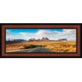 thumbnail image 4 of 4x12 Simple Brown Picture Frame - UV Acrylic, Foam Board Backing, Hanging Hardware, 4 of 8