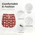 thumbnail image 6 of Lsque Cute Pig with Coins Printed Women's Running Shorts with Liner Pockets,Elastic Quick Dry Workout Athletic Gym Yoga Shorts,Womens High Waist Shorts-Large, 6 of 9