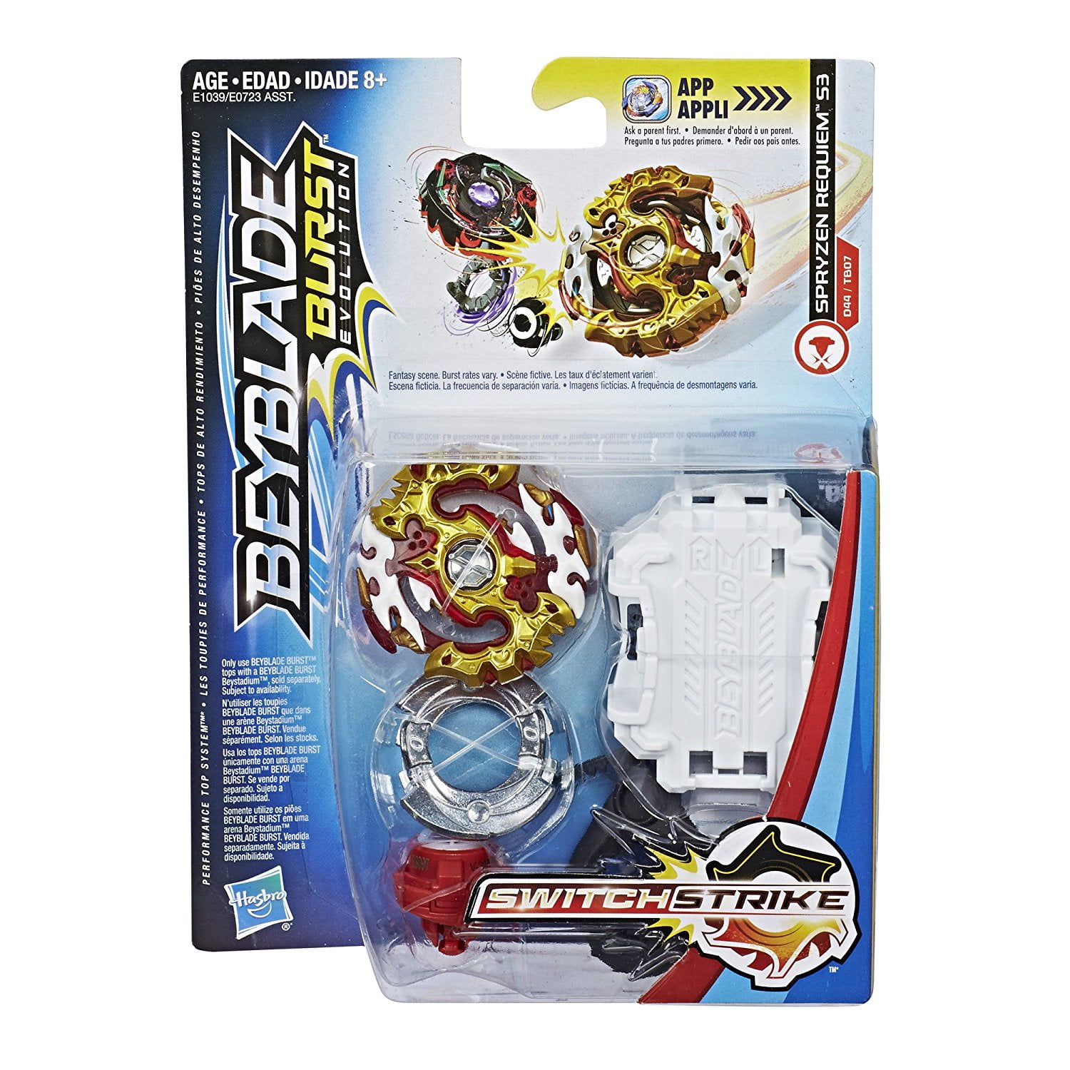Beyblade Burst Evolution SwitchStrike Starter Pack Spryzen Requiem