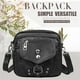 thumbnail image 5 of Bolsa Mujeres Daily Rivets Multi Pockets Shoulder Tote Street Shopping PU Messenger Bags Ndcxsfigh Para Estrenar, 5 of 9
