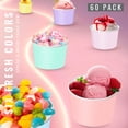 thumbnail image 3 of Vasos de papel para helado Jingmore, 9 onzas, 60 unidades, color pastel, 3 of 7