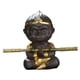 thumbnail image 3 of Mono Rey Estatuilla Mono Rey Estatua Té Mascota Escultura Mini Té Mascota Adorno para Oficina Hogar Mesa Centro de Mesa Decoración Té Amantes Regalo Estilo B, 3 of 8