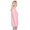 thumbnail image 3 of Ladies' CrownLux Performance ClubhouseMicro-Stripe Quarter-Zip - RED - M, 3 of 3
