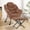Brown, variant on AUNEKIV Lazy Chair with Ottoman, Modern Sofa Armchair with Side Pocket, Accent Chair with Footrest for Bedroom, Blue