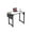 31IN WHITE, variant on Computer Desk Writing Study Office Gaming Table Modern Simple Style Compact with Side Bag Headphone Hook Easy Assembly,40IN RUST