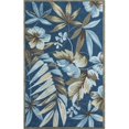 thumbnail image 1 of HomeRoots 349763 5 x 7 ft. 6 in. Polyester Ocean Area Rug, 1 of 1