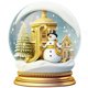 thumbnail image 1 of 5D DIY Bolas Cristal Navidad J 50x50cm, 1 of 9