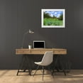 thumbnail image 3 of Grayscale 14x12 White Modern Wood Framed Museum Art Print Titled - Desert Color II, 3 of 4