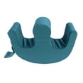 thumbnail image 4 of Dispositivo de giro para pacientes postrados en cama, almohadilla multifuncional en forma de U con franela vendada, cómoda almohada de giro para pacientes mayores, color azul oscuro, 4 of 15