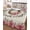 Beige, variant on Quilts Queen Size Bedding Set, Pink Roses Reversible Summer Quilt 3 Pieces, Spring Horseshoes Floral Leaves Vintage Lightweight Bedspreads Coverlets with 2 Pillow Shams for All Seasons