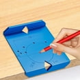 thumbnail image 2 of Concealed Hinge Jigs Punching Locator Adjustable 35mm 40mm Hinge Template Guide For Woodworking Projects, 2 of 9