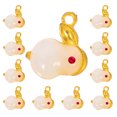 thumbnail image 1 of 10Pcs Jewelry Making Rabbit Charms Bunny Shape Pendants Jewelry Bracelet Pendants, 1 of 7