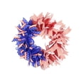 thumbnail image 2 of GFHFHITJ Patriotic Wreath for Front Door, Artificial Red White Blue Wreath Decorations, Summer Hanging Wreath for Memorial Day July 4th Home Decor, 2 of 6