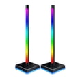 thumbnail image 1 of Fawoonu RGB Music Sync Ambient Light, Dual Pack with APP Control, Color-Changing Desktop Mood Lamp for Bedroom, USB-C Input/Output, 42cm Size, 1 of 6