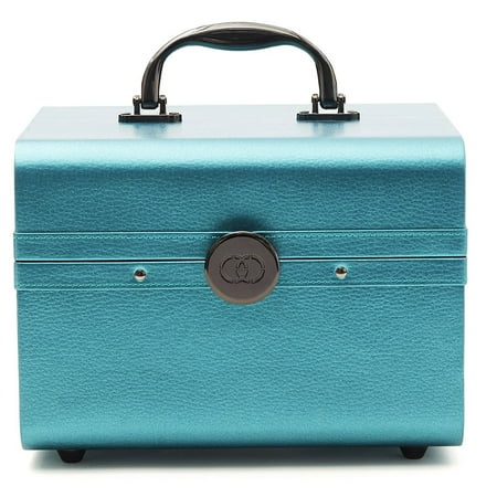 Caboodles Life & Style Small Train Case, Teal