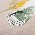 thumbnail image 6 of Unique Bargains 1 Pc Fashion Stripe Pattern Headbands for Women Grey White, 6 of 6