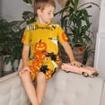thumbnail image 4 of Easygdp Happy Halloween1 for Short-Sleeve Tee and Sleep Short Pajama Set for Kids, 2-piece-Small, 4 of 6
