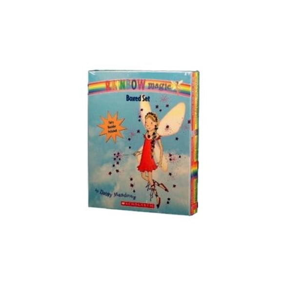 Pre-Owned Rainbow Magic Boxed Set (Ruby the Red Fairy, Amber the Orange Fairy, Saffron the Yellow Fairy, Fern the Green Fairy, Sky the Blue Fairy) (1-5) (Paperback) 0439883881 9780439883887