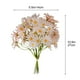 thumbnail image 3 of Tallo floral de nota escrita a mano de crisantemo artificial para centros de mesa de bodas y decoración del hogar, 3 of 6