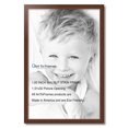 thumbnail image 2 of ArtToFrames 21x32 inch Walnut Picture Frame, Brown Wood Poster Frame (4096), 2 of 8