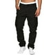 thumbnail image 2 of Pantalones cargo para hombre, pantalones informales para senderismo - Algodón, múltiples bolsillos, corte holgado, 2 of 4