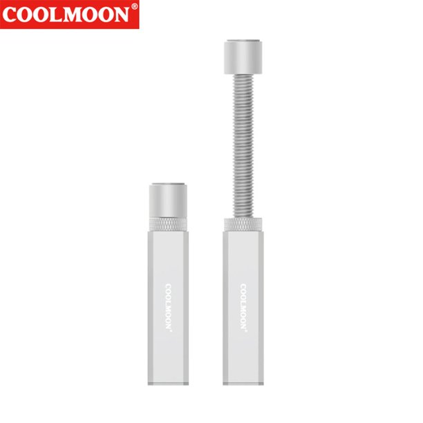 Soporte de tarjeta gráfica COOLMOON para chasis ATX/M-ATX/ITX (plata de 80 a 120 mm)