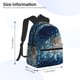 thumbnail image 2 of Fotbe White Jellyfish Dansing in the Ocean Mochila Ligera Casual para Laptop para Hombres y Mujeres, Mochila Impermeable de Uso Diario, Mochila para Universidad, 2 of 6