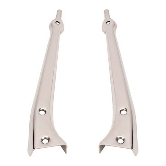 Windshield Posts, Fits 1928-1929 Ford Model A, Stainless Steel