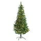 thumbnail image 1 of Árbol de Navidad Pino Artificial 2.10M Frondoso Con 300 Luces LED Verde Soporte de Metal Skygreen verde, 1 of 5