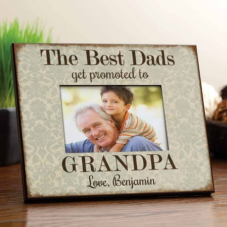 Personalized Best Dads Get Promoted To Grandpa