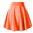 thumbnail image 5 of Ketyyh-chn99 Jupes pour Femmes Jupe à Paillettes Femmes Basique Taille Haute Mini Jupe Courte Rouge,4TG, 5 of 5
