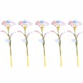 thumbnail image 1 of 5pc Colorful Luminous Rose Artificial Led Light Flower Unique Gifts For Girls, 1 of 5