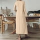 thumbnail image 5 of mfyjkho Vestidos de verano para mujer, Vestido casual de manga corta con cuello en V para mujer Vestidos de fiesta para mujer xl, 5 of 9