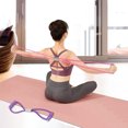 thumbnail image 4 of Figure 8 Resistance Band with Non-slip Handle Men Women 8-Shaped Elastic Exercise Band Yoga Pilates Arm Back Shoulder Training Elastic Rope, 4 of 8